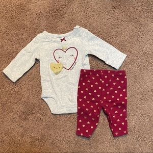 💕Newborn 2 piece outfit.💕